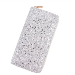 Glitter wallet, new in wrapping